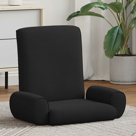Vloerstoel Zwart 68 x 51 x 56 cm Grove Fluweel 3