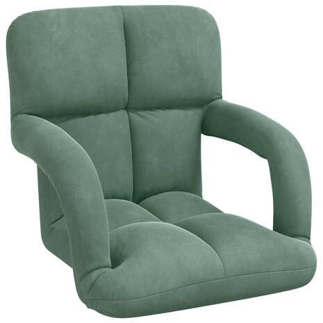 Vloerstoel Zeegroen 58 x 62 x 58 cm Fluweel 2