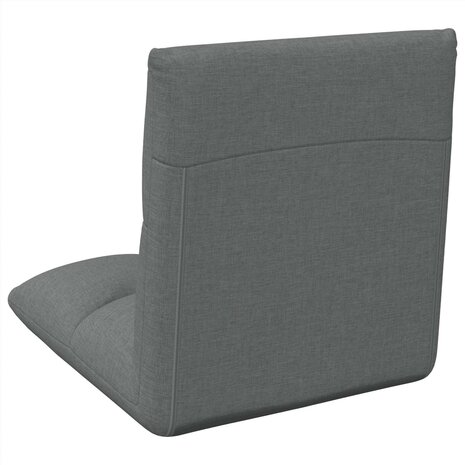Vloerstoel Donkergrijs 50 x 61 x 57 cm Stof 6