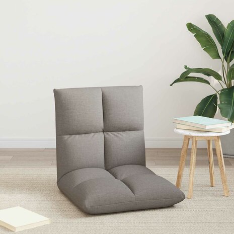 Vloerstoel Taupe 50 x 61 x 57 cm Stof 3