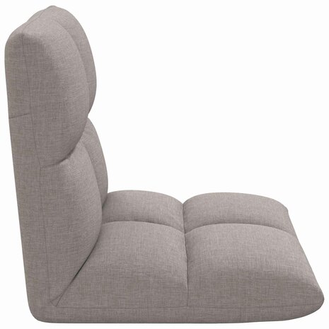 Vloerstoel Taupe 50 x 61 x 57 cm Stof 5