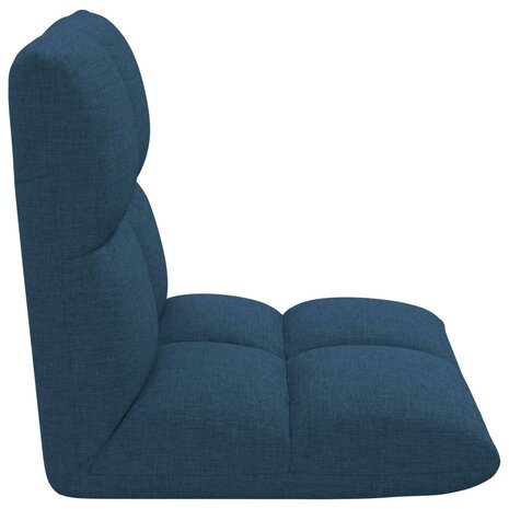 Vloerstoel Blauw 50 x 61 x 57 cm Stof 5
