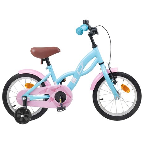 Kinderfiets 12 Inch voor 2-4 jaar oud Lichtblauw 1