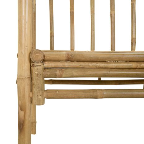 Tuinboog met Bank Naturel 115 x 50 x 205 cm Bamboe 7