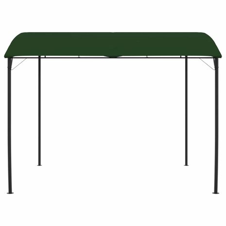Prieel 3 x 3 x 2,55 m Groen Stof en Aluminium 180 2