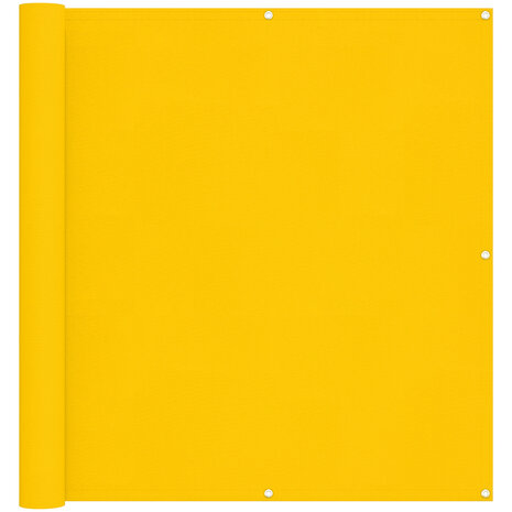 Balkonscherm Geel 110 x 300 cm Oxford Stof 2