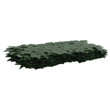 Balkonscherm met bladeren Donkergroen 200 x 75 cm 2