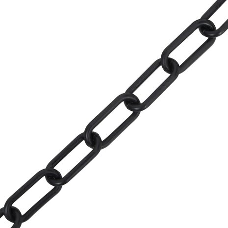 Veiligheidsketting &Oslash; 4 mm 30 m kunststof zwart 2