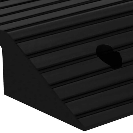 Drempelbruggen 2 st 80x40x8 cm rubber 6