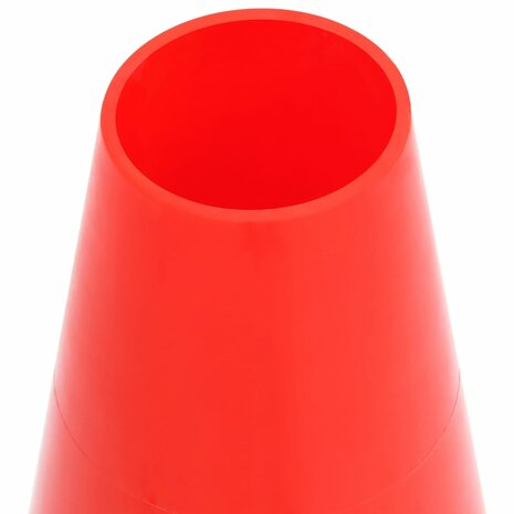 Verkeerskegel 20 st reflecterend 50 cm rood en wit 5