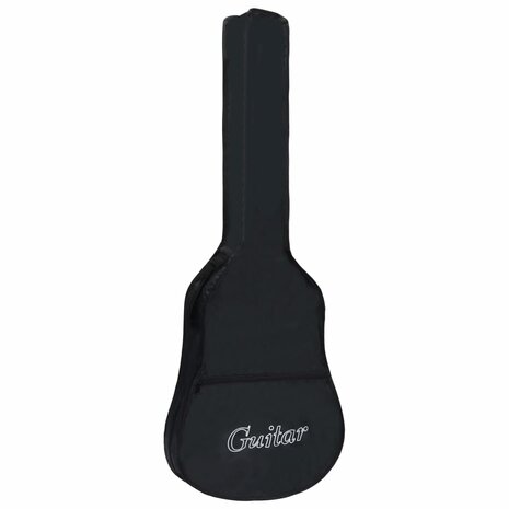 Gitaar klassiek beginner kinderen met tas 1/2 34" zwart 8