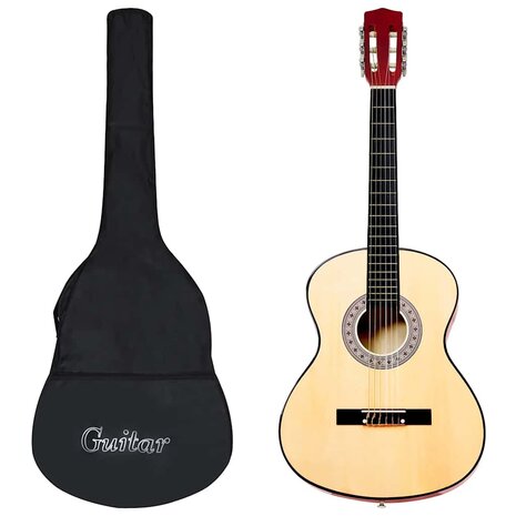 Gitaar klassiek beginner met tas 3/4 36" 1