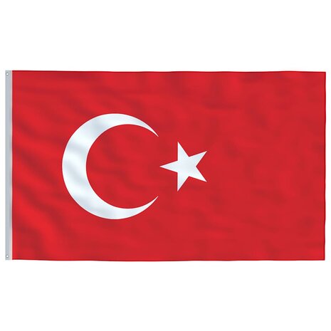 Vlag Turkije 90x150 cm 2