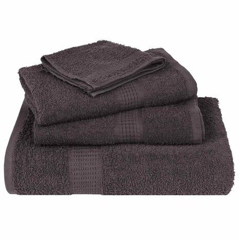 Washandjes FROGN 2 st 30x30 cm 360 g/m&sup2; antraciet 4