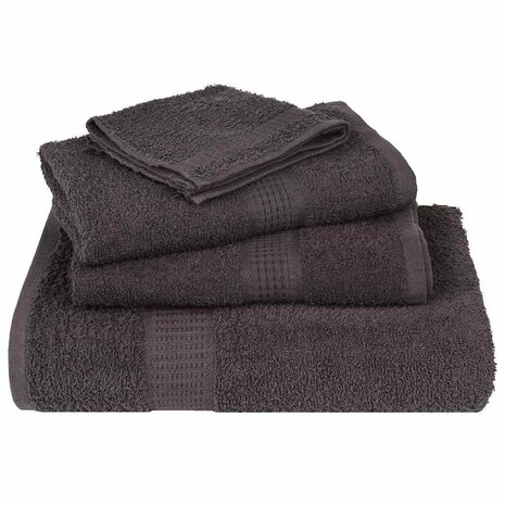 Washandjes FROGN 50 st 30x30 cm 360 g/m&sup2; antraciet 4