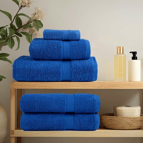 Washandjes FROGN 2 st 30x30 cm 360 g/m&sup2; blauw 3