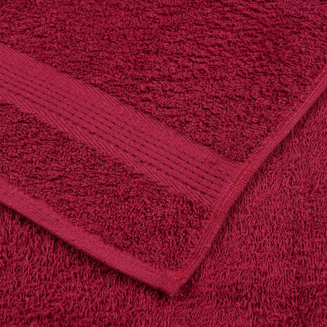 Washandjes FROGN 2 st 30x30 cm 360 g/m&sup2; bordeaux 6
