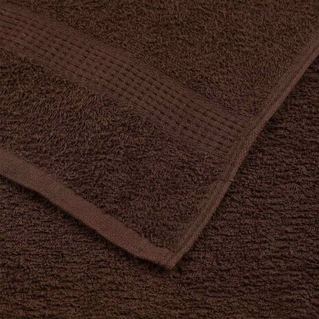 Washandjes FROGN 4 st 30x30 cm 360 g/m&sup2; bruin 6
