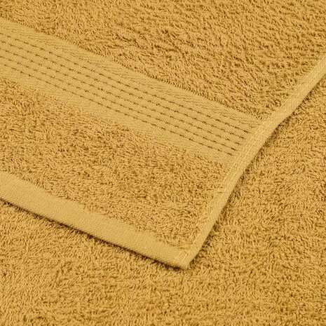 Washandjes FROGN 2 st 30x30 cm 360 g/m&sup2; goud 7