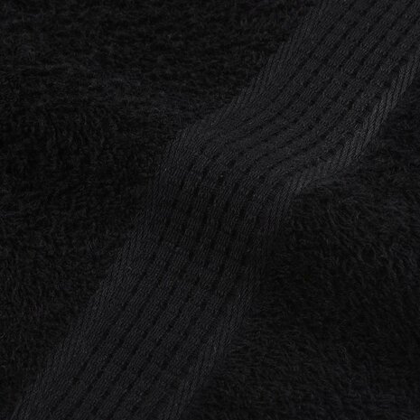 Washandjes FROGN 2 st 30x30 cm 360 g/m&sup2; zwart 7
