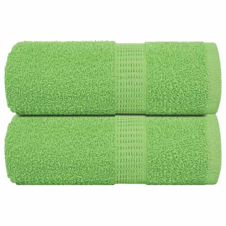 Washandjes FROGN 2 st 30x30 cm 360 g/m&sup2; appelgroen 1