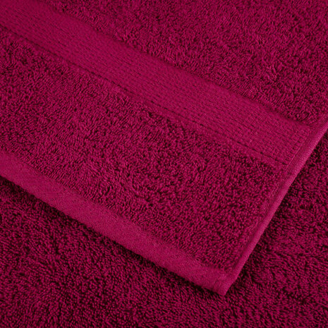 Premium washandjes SOLUND 2 stuks Bordeaux 30x30cm 600 g/m&sup2; 6