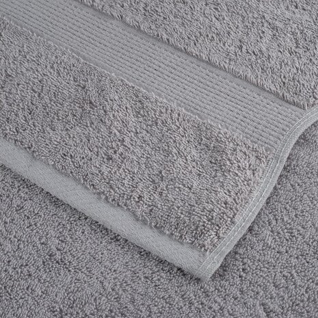 Premium washandjes SOLUND 4 stuks grijs 30x30cm 600 g/m&sup2; 5