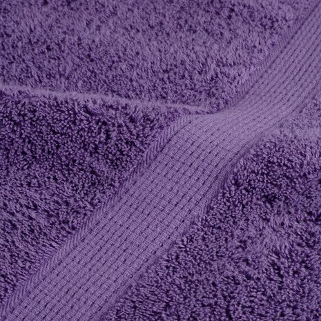 Premium washandjes SOLUND 4 stuks paars 30x30 cm 600 g/m2 7
