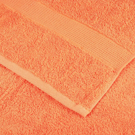 Premium washandjes SOLUND 2 stuks oranje 30x30 cm 600 g/m2 6