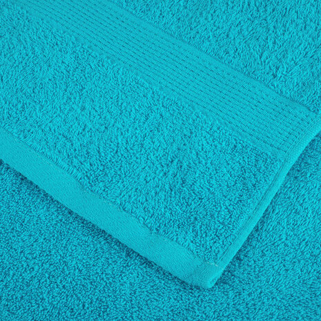 Premium washandjes SOLUND 2 st turquoise 30x30 cm 600 g/m2 6