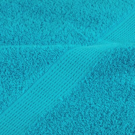 Premium washandjes SOLUND 2 st turquoise 30x30 cm 600 g/m2 7