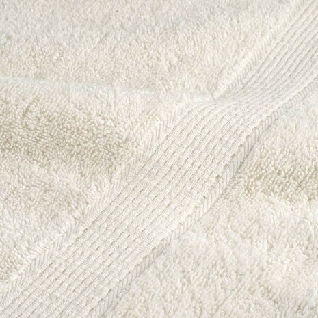 Premium washandjes SOLUND 4 stuks cr&egrave;me 30x30 cm 600 g/m2 7