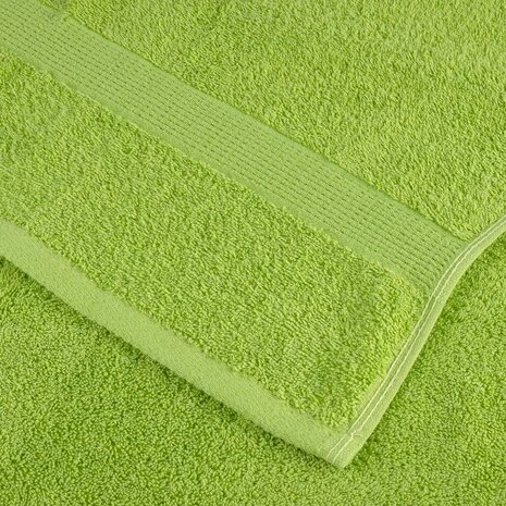 Premium washandjes SOLUND 2 st appelgroen 30x30 cm 600 g/m2 6
