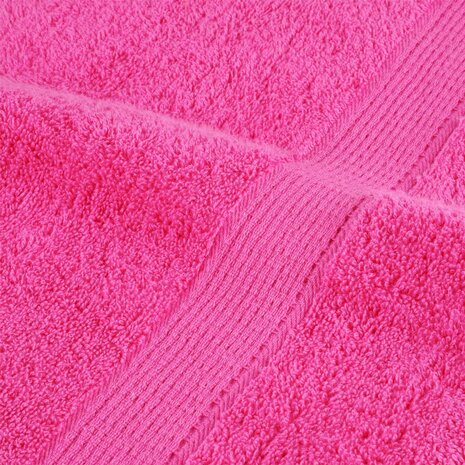 Premium washandjes SOLUND 4 stuks roze 30x30 cm 600 g/m2 6