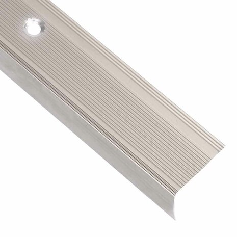 Trapprofielen L-vormig 5 st 90 cm aluminium champagnekleurig 4