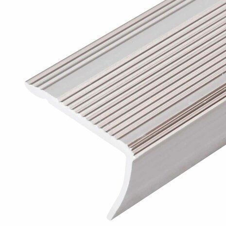 Trapprofielen L-vormig 15 st 90 cm aluminium champagnekleurig 5
