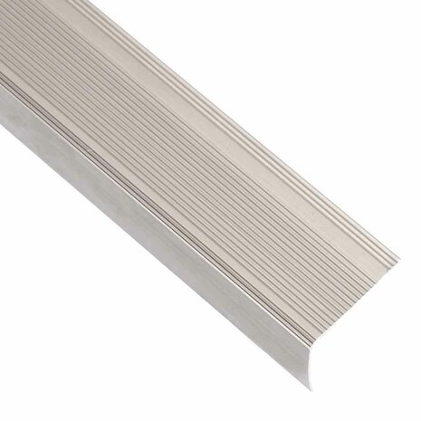 Trapprofielen L-vormig 5 st 90 cm aluminium champagnekleurig 3