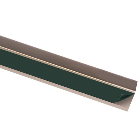 Trapprofielen L-vormig 15 st 100 cm aluminium bruin 4