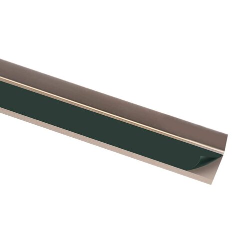 Trapprofielen L-vormig 15 st 100 cm aluminium bruin 4