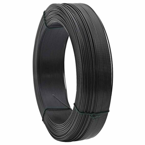 Hekbinddraad 250 m 0,9/1,4 mm staal antraciet 2