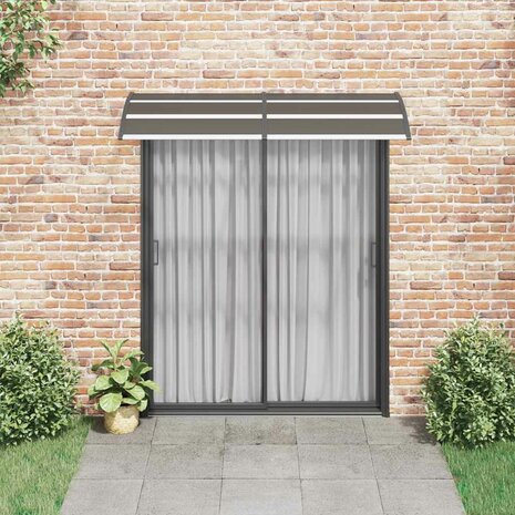 Deurluifel 200x75 cm PC zwart 3