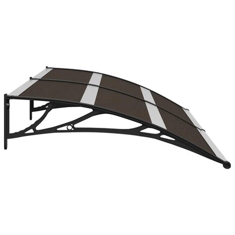 Deurluifel 200x75 cm PC zwart 5