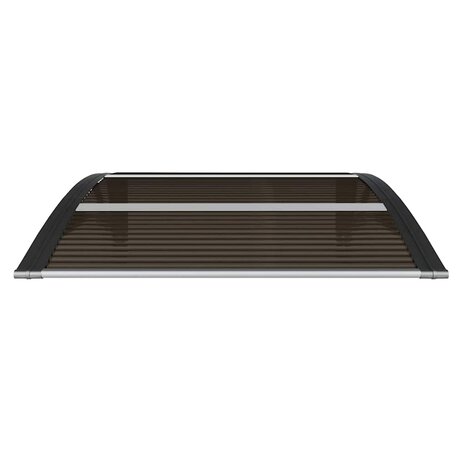 Deurluifel Zwart 80x75 cm Polycarbonaat 4