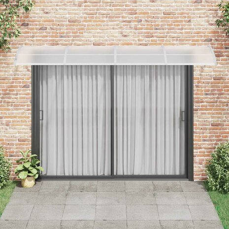 Deurluifel Grijs 350x100 cm Polycarbonaat 3