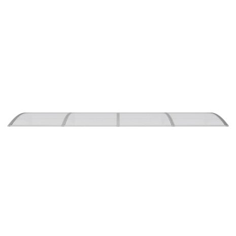 Deurluifel Grijs 350x100 cm Polycarbonaat 4