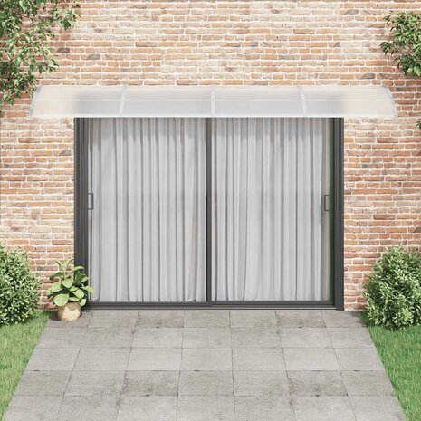 Deurluifel Grijs 400x100 cm Polycarbonaat 3