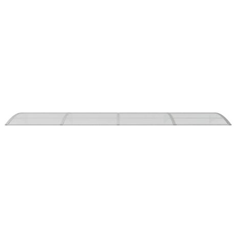 Deurluifel Grijs 400x100 cm Polycarbonaat 4