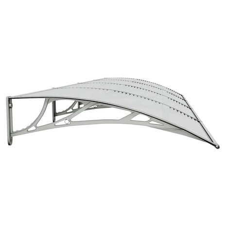 Deurluifel Grijs 400x100 cm Polycarbonaat 5