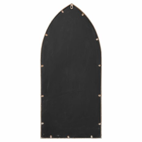 Spiegel 70x30 cm ijzer zandkleurig 4