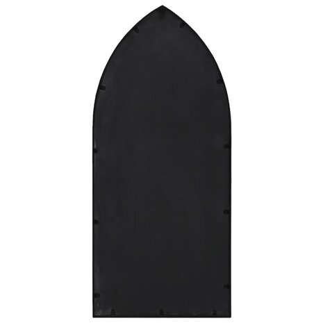 Spiegel 100x45 cm ijzer zwart 4